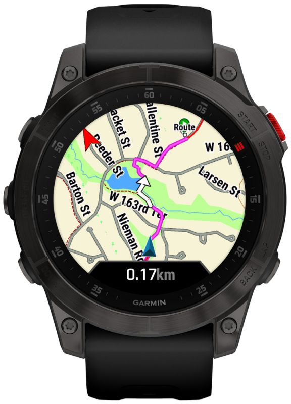 Garmin EPIX™ SAPPHIRE – GPS Multisport Smartwatch – Bild 4