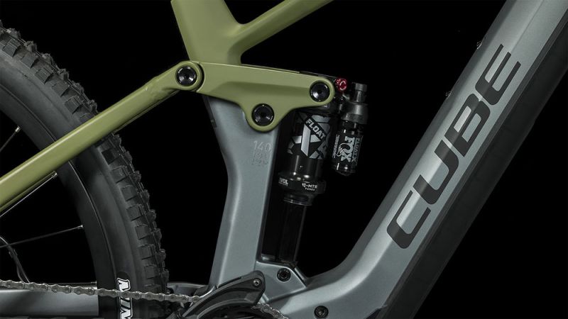 Cube Stereo Hybrid 140 HPC TM 750 flashgrey´n´olive – Bild 8